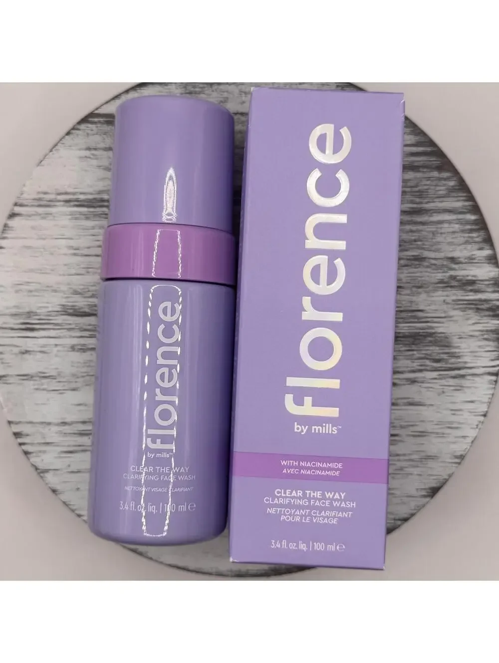 Florence by Mills Clear the Way Clarifying Face Wash 3.4oz/100ml Full Size BNIB